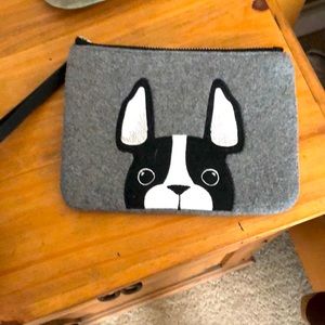 New!  Frenchie handheld wallet/purse